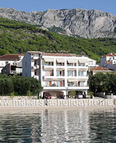 Chorwacja kwatery prywatne nad morzem apartamenty  Šimić Tučepi